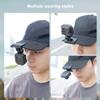 3D Printing Hat Brim Mount for Insta360 GO Ultra, Non Slip Lightweight Adjustable Bracket, Sport Camera 360 GO Ultra Expansion Accessories. view 3