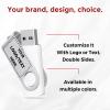 Custaro 300 Pack Bulk Custom Swivel USB Flash Drive 16GB, Personalized with Your Logo and Text, for Company Gifts view 2