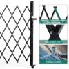 YITAHOME Single Folding Security Gate, 50" Hx75 W Folding Door Gate view 3