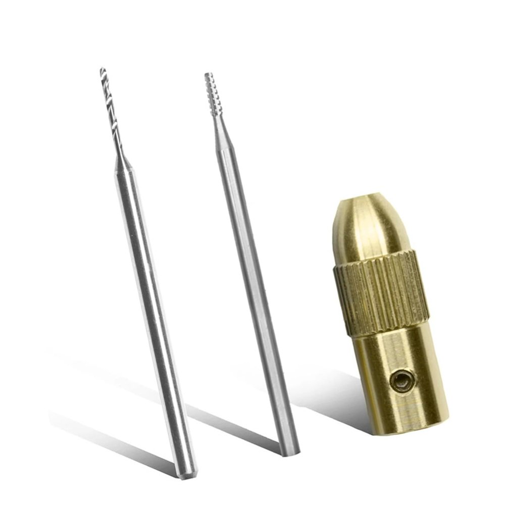 KEXIAO Professional Bung Screw Extractors Set Carbides Drill Bit Electronics Set for Mobile Device Repair
