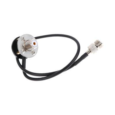 KEXIAO Portable Metal 1/4inch Threaded Tripod Antennas Mounting Bracket Ensures Easy Carrying Quick Deployment in Outdoor