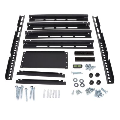 Fixed TV Wall Mount Bracket CT9004, Universal TV Wall Mount for 22 to 75 Inch Screens, High Strength SPCC1.2 Steel Plate with 50kg/110.2lb Capacity, Flat Low Profile Mounting Brack