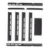 Fixed TV Wall Mount Bracket CT9004, Universal TV Wall Mount for 22 to 75 Inch Screens, High Strength SPCC1.2 Steel Plate with 50kg/110.2lb Capacity, Flat Low Profile Mounting Brack view 2