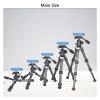 Tripod, Load 10kg Mini Tabletop Tripod 10-Layer Carbon Fiber Compact Desktop for Digital DSLR DV Video,for Parts(Only Tripod) view 2