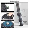 Tripod, Load 10kg Mini Tabletop Tripod 10-Layer Carbon Fiber Compact Desktop for Digital DSLR DV Video,for Parts(Only Tripod) view 3