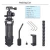 Tripod, Load 10kg Mini Tabletop Tripod 10-Layer Carbon Fiber Compact Desktop for Digital DSLR DV Video,for Parts(Only Tripod) view 4