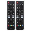 2 Pack AKB76040302 LG TV Remote Control Replacement for Smart TV - Easy Setup Remote, Streaming Shortcuts - Works with LG 4K, UHD, LED, OLED Smart HDTV Models (AKB75095307, AKB74915305, AKB75855501) view 1