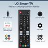 2 Pack AKB76040302 LG TV Remote Control Replacement for Smart TV - Easy Setup Remote, Streaming Shortcuts - Works with LG 4K, UHD, LED, OLED Smart HDTV Models (AKB75095307, AKB74915305, AKB75855501) view 2