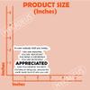 (3Pcs) in Case Nobody Told You Today You are Amazing & Appreciated Stickers Motivational Inspirational Encouraging Quote Vinyl Decals for Laptop, Water Bottle, Journal, Planner, 3" x 2.3" view 2