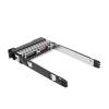 2.5in Hard Drive Tray , SAS SATA HDD Tray Adapter Bracket, Stable Silver Black ABS Metal Hard Drive Converter Cage for Servers BL460c G6 DL380 G7 view 4