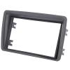 2Din Car Stereo Radio Fascia Center Control CD Dash Panel Frame for Panda 20032012, ABS Replacement Trim, Easy Fit - Durable Upgrade, Seamless Integration, Ideal for Dashboard view 2