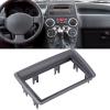 2Din Car Stereo Radio Fascia Center Control CD Dash Panel Frame for Panda 20032012, ABS Replacement Trim, Easy Fit - Durable Upgrade, Seamless Integration, Ideal for Dashboard view 3