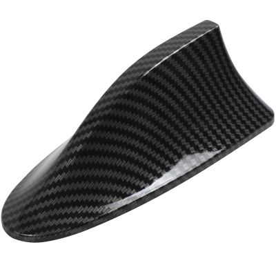 Car Shark Fin Antenna Cover for BMW 6 Series Coupe F13 2015 2015 2016 2017 2018, Shark Antenna Plastic Car Roof Decoration Antenna Cover Car Accessories,Carbon Fiber
