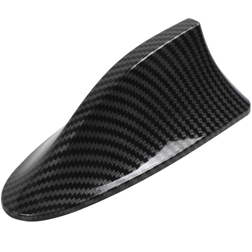 Car Shark Fin Antenna Cover for BMW 6 Series Coupe F13 2015 2015 2016 2017 2018, Shark Antenna Plastic Car Roof Decoration Antenna Cover Car Accessories,Carbon Fiber