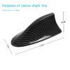Car Shark Fin Antenna Cover for BMW 6 Series Coupe F13 2015 2015 2016 2017 2018, Shark Antenna Plastic Car Roof Decoration Antenna Cover Car Accessories,Carbon Fiber view 2