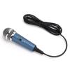 Ailgely Sensitive Cardioid Wired Microphone, 3.5mm Plug and Play, Realtime Monitoring, Metal Shell, TEP Wire, Record Anytime, Anywhere, UShaped Audio Adapter for Karaoke, Computer (Blue) view 3