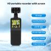 Fydun 4K Action Camera, 1.31 Inch HD Screen Anti Shake Sports Camera with 180 Degree Rotating Lens, 1/4 Inch Screw Hole Back Clamp for Cycling Outdoor view 3