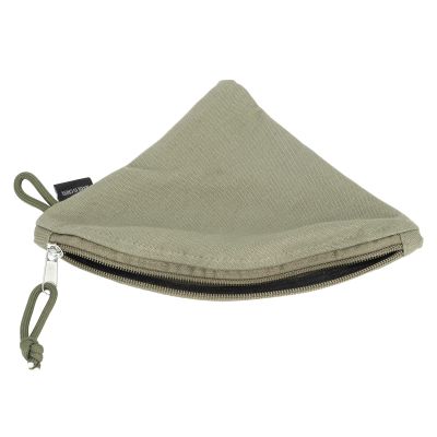 Coffee Filter Holder Canvas Reusable Coffee Conical Filter Paper Storage Bag for Travel Picnic Camping Outdoor