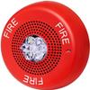 ELSPSTRC-CAR8 Carton Pack of 8 High-Fidelity Speakers, Red; FIRE Lettering; Clear Lens; LED; Ceiling Mounting; 1/8W Up to 2W (5W 70V), 25 or 70 VRMS Operation; Indoor; 15/30/75/110/150/177 cd view 2