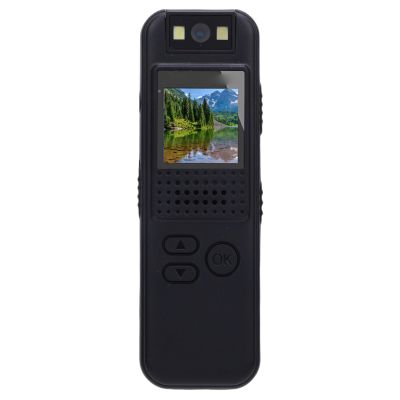 Cryfokt 1080P Body Cam, Video Recorder 180 Degree Adjustable Lens, Support 256GB Memory Card, Fast Transfer, Magnetic Mounting, Automatic Power Save, Compact Size with Lithium Ion