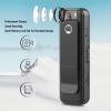 Cryfokt 1080P Body Cam, Video Recorder 180 Degree Adjustable Lens, Support 256GB Memory Card, Fast Transfer, Magnetic Mounting, Automatic Power Save, Compact Size with Lithium Ion view 2