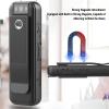 Cryfokt 1080P Body Cam, Video Recorder 180 Degree Adjustable Lens, Support 256GB Memory Card, Fast Transfer, Magnetic Mounting, Automatic Power Save, Compact Size with Lithium Ion view 4
