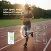 wrongduck Retro Bluetooth Smart Ring for Women Fitness Tracker Ring with Heart Rate, Sleep Monitoring, Blood Oxygen, Step Counting for iOS and Android (Green, 10#) view 3
