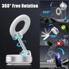 OUTMX Vacuum Magnetic Phone Holder for Car for Chrysler 300 2015-2023 Accessories, 360 Adjustable Suction Cup Phone Mount for Dashboard Windshield,Black view 3