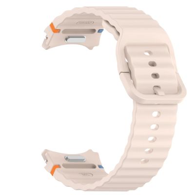 CTOINV No Gaps Quick Release Silicone Strap for Galaxy Watch 7 6 5 4 40/44mm 5Pro 45mm Band for Watch 6Classic 43/47mm Bracelet(Pink,Galaxy Watch 7 40mm)