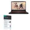 BoxWave Screen Protector Compatible With MSI Katana GF66 (15.6 in) - ClearTouch Crystal Privacy (2-Pack), Privacy Screen Protector Flexible Film Clear view 1