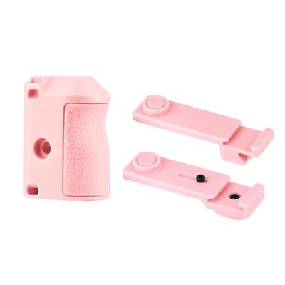 Multi-Function Street-Shooting Grip for Action 5 Pro,for DJI Action 3/4/5 PRO Shutter Grip Action Camera Handle  Street Photography Essential Accessory (Pink)