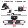 JINLE-FUN Motorcycle Navigation Mount GPS Bracket Holder Compatible with Triumph Street Triple R Tiger Compatible with Thunderbird 900 Scrambler 1200 Bonneville Speed view 3