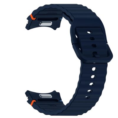 CTOINV No Gaps Quick Release Silicone Strap for Galaxy Watch 7 6 5 4 40/44mm 5Pro 45mm Band for Watch 6Classic 43/47mm Bracelet(Indigo,Galaxy Watch 7 40mm)