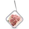 FekiLoot Pink Roses CD Case 40 Capacity DVD Case Holder Portable Zipper CD Cases Holder Large Storage Disc Wallet Bag Hard Plastic DVD Cases for Car Home Travel view 3