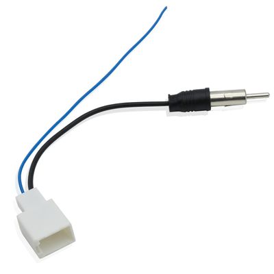 HUGJEPTTY Radio Antenna Adapter Wire Harness with Amplifierfor 2009-Up Toyota 4Runner Tacoma Corolla Camry RAV4 Highlander Prius Sienna Yaris/Lexus/Subaru/Scionfor Metra 40-lx11 Antenna Adapter
