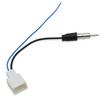 HUGJEPTTY Radio Antenna Adapter Wire Harness with Amplifierfor 2009-Up Toyota 4Runner Tacoma Corolla Camry RAV4 Highlander Prius Sienna Yaris/Lexus/Subaru/Scionfor Metra 40-lx11 Antenna Adapter view 1