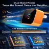 MIXGOLD 2026 Wireless CarPlay for iPhone, 2-in-1 Plug and Play Converts Wired to Wireless CarPlay Android Auto, Fast Auto-Connect, Zero Latency, Carplay GPS Navigation System for iPhone view 3