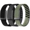 3 Packs Bicep Bands Compatible with Whoop 5.0 for Women Men, Sport Nylon Adjustable Breathable Replacement Bands for Whoop 5.0 One/Peak/Life,Wearable Health,Fitness&Activity Tracker(Length 40cm) view 1