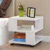 Bedroom Bedside Table Storage Cabinet Table Wood Nightstand Side Storage Bedside End Table Small Nightstand for Living Room Sofa view 1