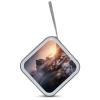 FekiLoot Sunrise Over Hamnoy CD Case 40 Capacity DVD Case Holder Portable Zipper CD Cases Holder Large Storage Disc Wallet Bag Hard Plastic DVD Cases for Car Home Travel view 3