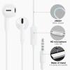 2 Pack Wired Earbuds with 3.5mm AUX Plug Headphones,Earphones with Microphone, Corded for 3.5mm Jack Ear Buds for iPhone, Samsung, Computer, Laptop, School Students, Women, Small Ear view 3