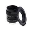 25mm F1.4 Lens+C Mount for Panasonic for Micro 4/3 m4/3 GF1 GF2 GF3 GF5 GF6 GX1 GX7 GX8 G85 GH5 GH1 GH2 GH3 C-M4/3 Excellent view 2