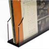 WANGHAI2024M CD Storage Rack Double Compartment Vinyl Record Storage Rack, Table Acrylic CD Album Display Shelf view 3