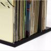 WANGHAI2024M CD Storage Rack Double Compartment Vinyl Record Storage Rack, Table Acrylic CD Album Display Shelf view 4