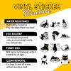 12 Pcs Black Cat Reading Books Stickers, Cute Black Cats with Books Stickers for Cat Lovers, Book Nerd Decals for Bookworms, Ideal Gifts for Librarians, Book Lovers, and Teachers 6 Inches view 3