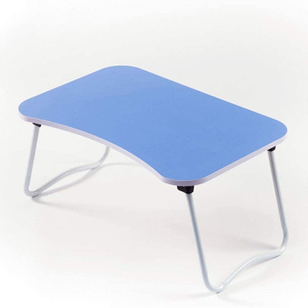 Table Desk Tray Laptop Stand Portable Bed Desk Stand Breakfast Tray for Sofa Bed and Sofa with MDF Top and Folding Metal Legs / 23.6x15.7x11.02 inch
