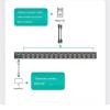 16 Ports USB Synchronizer Computers Sharing One Keyboard, Mouse, and Monitor Synchronizer HDMI Screen Split Control KVM Switch view 4
