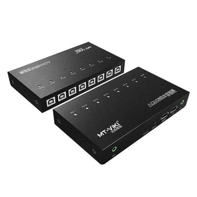 8 Ports Computer USB Synchronizer SwitcherSharing with One Set of Keyboard Mouse Controller, Plug and Play Multifunctional Distributor
