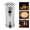 10-Hole 3" Stainless Steel Dephlegmator Condenser for Moonshine Still Column, 1/2" Female Thread Reflux Condenser view 2