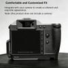 Aasrxei X2DII/X2D L-Bracket Metal Material,Vertical Horizontal Switching Tripod Quick Release Plate Compatible with Hasselblad X2D II 100C/X2D 100C Camera. view 3